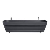 ELHO Balconniere VIBIA CAMPANA ALLIN1 Rectangulaire - 11 l  - Ø 70x26x17,7cm - Plastique - Anthracite