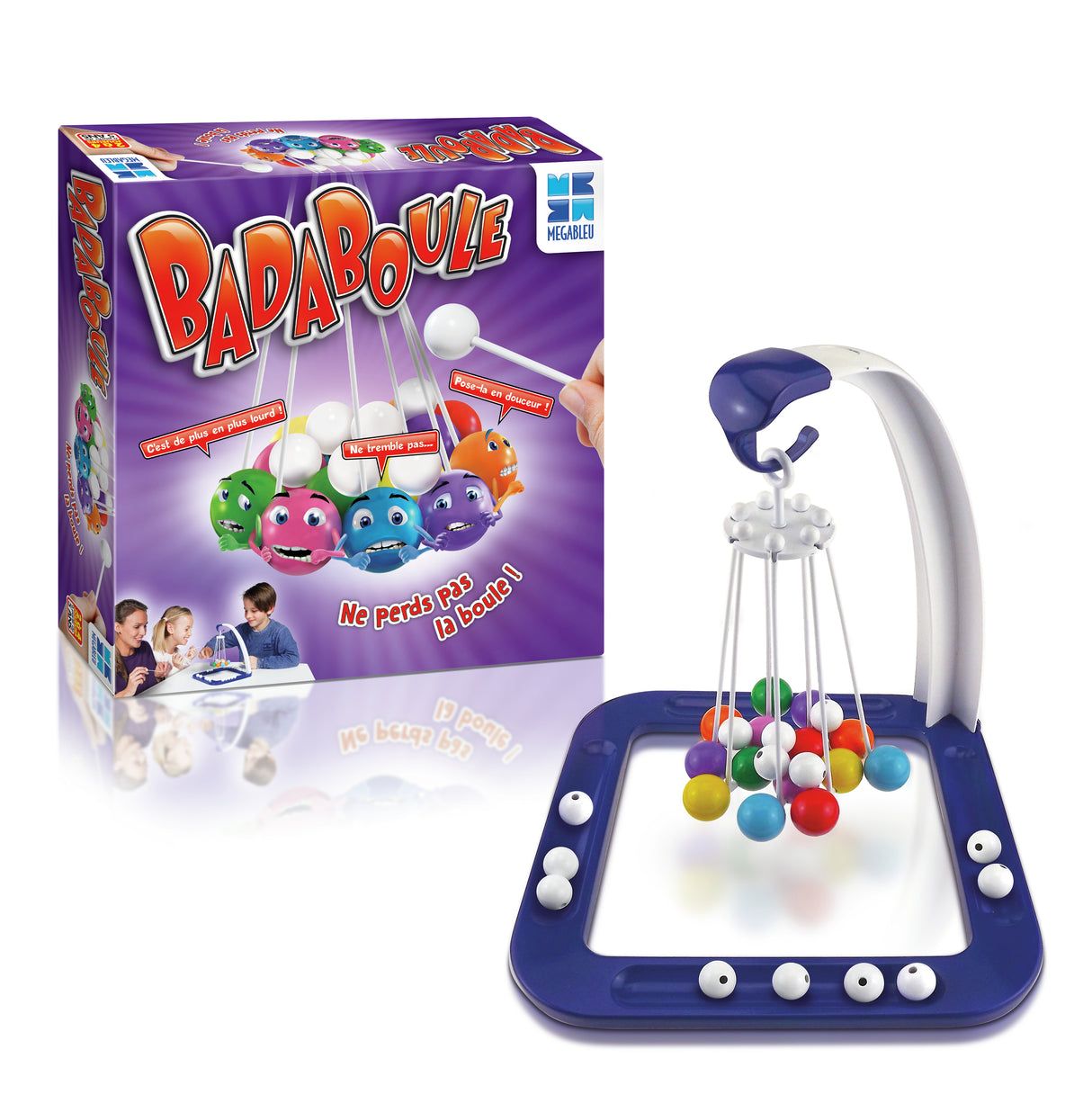Badaboule - Jeu de Société Enfant - MEGABLEU