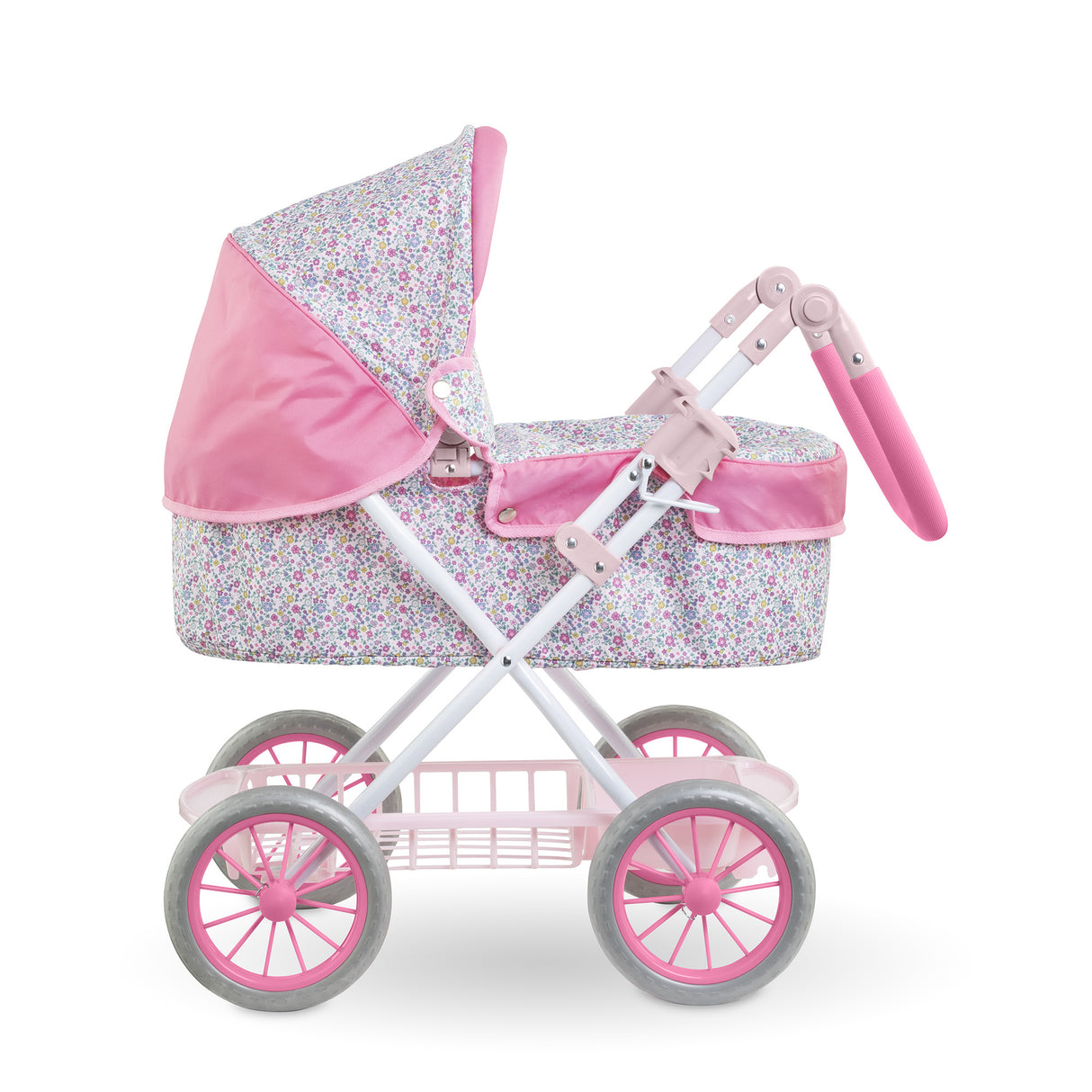 Accessoires poupons - COROLLE - Landau Floral - pour poupons 36 a 52 cm - des 3 ans