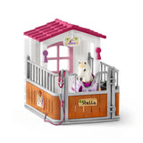 Box avec jument Lusitanienne, coffret figurines schleich 42368 HORSE CLUB, avec 12 éléments dont 1 cheval schleich inclus, des 5 ans