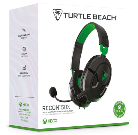 Casque Gaming TURTLE BEACH Recon 50X pour Xbox One - TBS-2303-02