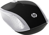 Souris sans fil HP 200 - Argent vif