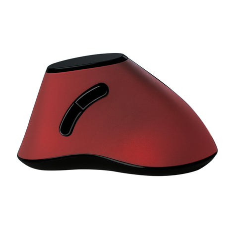Souris sans fil LogiLink verticale pour droitier (Noir/Rouge)