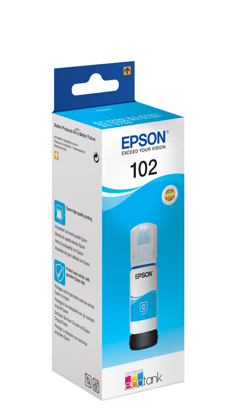 EPSON Réservoir d'encre original 102 - 70 ml - Cyan