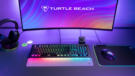 Clavier gaming PC optique et mécanique - TURTLE BEACH - Vulcan II Max - Noir
