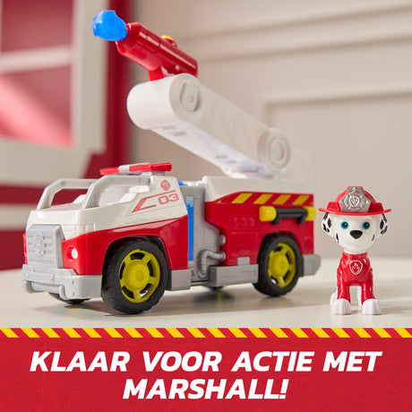 Figurine Marcus - Véhicules + 2 projectiles - des 3 ans - Fire Rescue - La Pat'Patrouille