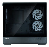 Boitier Mini Tour Micro ATX Zalman P30 V2 RGB avec panneaux vitrés (Noir)