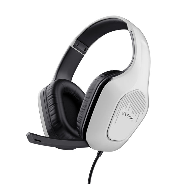 Casque Gamer filaire Trust GXT 415 Zirox (Blanc)