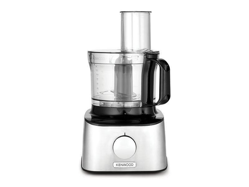 Robot multifonction Inox KENWOOD MultiPro Compact FDM301SS - Blender, presse agrumes, 3 disques, double fouet, pétrin, spatule