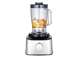 Robot multifonction Inox KENWOOD MultiPro Compact FDM301SS - Blender, presse agrumes, 3 disques, double fouet, pétrin, spatule