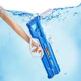 Pistolet a eau motorisé - ZURU - X-SHOT Mega Pulse - Remplissage rapide - Batterie rechargeable - Portée 9 m - Réservoir 1,1 L