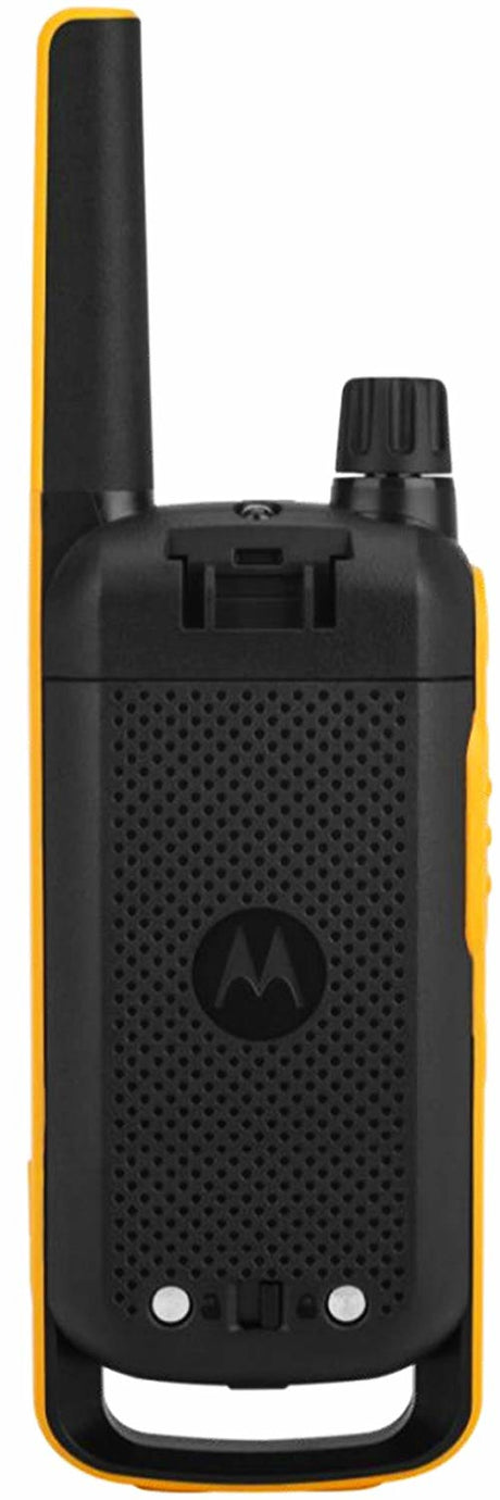 Motorola Talkabout T82 Extreme Quad Pack portable radio 2 bandes PMR 446 MHz 16 canaux noir, jaune (pack de 4)