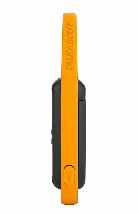 Motorola Talkabout T82 Extreme Quad Pack portable radio 2 bandes PMR 446 MHz 16 canaux noir, jaune (pack de 4)