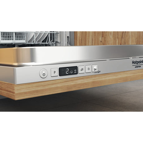 Lave-vaisselle tout encastrable HOTPOINT HI5030W - 14 couverts - Induction - 43dB