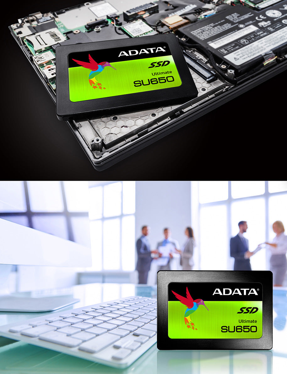 Disque SSD Adata Ultimate SU650 480Go - S-ATA 2,5"