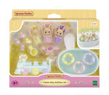 Les triplés Lapin Creme et accessoires de bain - Sylvanian Families - 5707