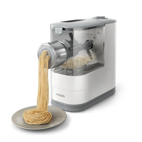 Machine a pâtes fraîches - PHILIPS - HR2345/19 - Série 5000 - 4 formes de disques - 150W - Blanc