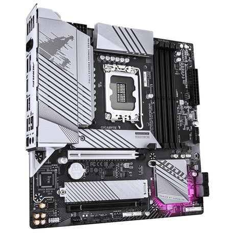 Carte mere - GIGABYTE - B760M A E WF6E GEN5 - Format Micro-ATX - Chipset Intel B760 - WiFi 6E & PCIe 5.0
