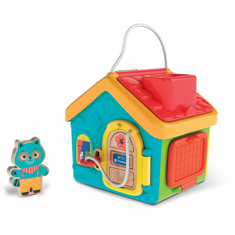 Clementoni - Montessori - Ma maison d'activités - Maison et personnage