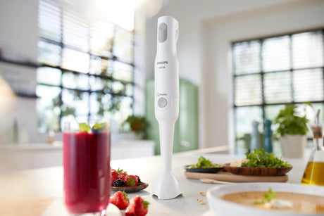 Mixeur plongeant - PHILIPS - HR2531/00? - ProMix Daily Série 3000 - 650W - Blanc
