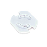 SAFETY 1ST cache-prises a rotation, sécurité bébé,  set de 8 cache-prises, Blanc