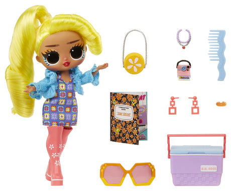 L.O.L. Surprise Tweens - Poupée mannequin articulée 24 cm - Hana Groove - 2 tenues et plusieurs accessoires - A partir de 4 ans