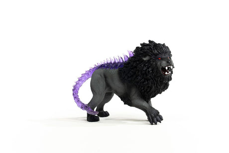 Figurine Lion des Ténebres - Figurine Hautement Détaillée et Réaliste a la Queue Transparente - Jouet pour Garçons et Filles -