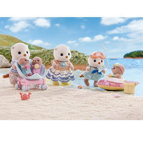 La famille Loutre de mer - Sylvanian Families - 5803