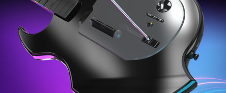 Guitare sans fil - PDP - Riffmaster - Playstation 4, playstation 5 et PC - Noir