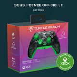 Manette de jeu - Xbox Series X|S, Xbox One et PC - Rematch Core - RGB - Filaire - Camouflage Noir / Vert - TURTLE BEACH