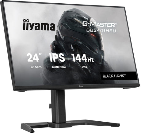 Ecran PC Gamer - IIYAMA - 24'' - FHD - 144Hz - Dalle IPS - 1ms - Réglable en hauteur - G-Master