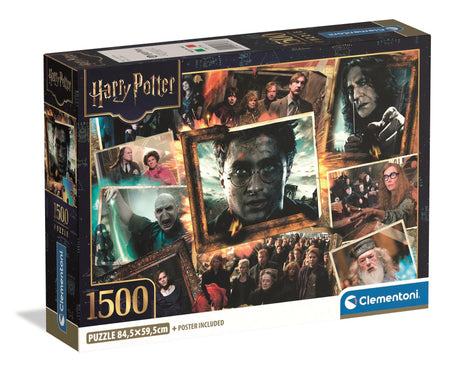 CLEMENTONI - Compact 1500 pieces - Harry Potter