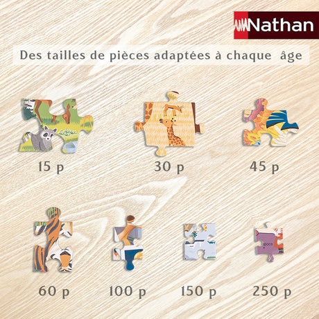 Nathan - Puzzle 250 pieces - Naruto a l'académie des ninjas