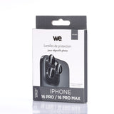 WE Lentilles de protection pour objectifs d'appareil photo iPhone 16 PRO/16 PRO