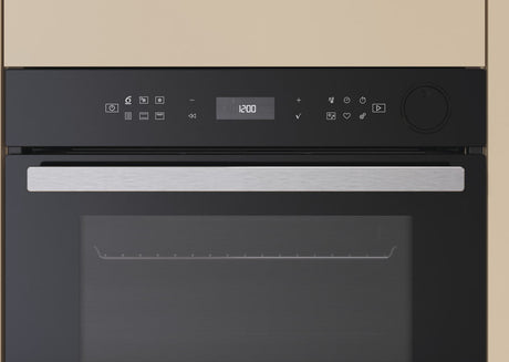 Four encastrable - Multifonction Pyrolyse - Vapeur - Chaleur pulsée - WHIRLPOOL - AKZ9S8270NB - Noir - Porte froide - 73 L - A+