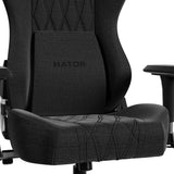 Fauteuil Hator Darkside 3  Fabric - Taille L (Noir)