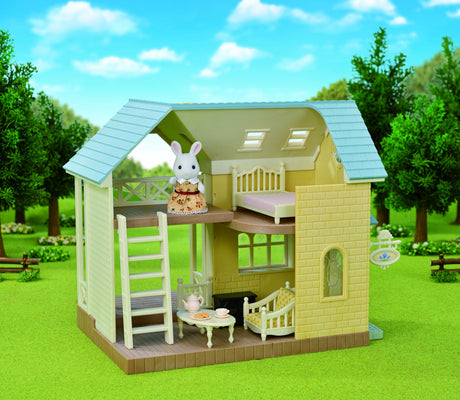 Le cottage au toit bleu - Sylvanian Families - 5671
