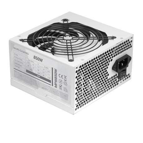 Alimentation ATX Mars Gaming MPIII - 850W (Blanc)