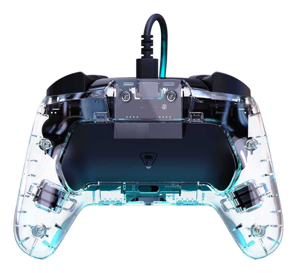Manette de jeu - Nintendo Switch 2 - Afterglow - RGB - Filaire - Transparent - Turtle Beach