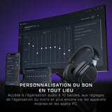 Casque gaming sans fil - Turtle Beach Stealth™ 700X (Gen3) - Noir - Xbox, PS5, PS4, PC, mobile, 60mm, Bluetooth, 80h
