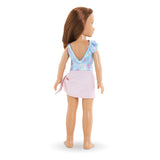 Coffret Zoé a la plage - COROLLE GIRLS - Poupée mannequin - 5 accessoires - 28 cm - Des 4 ans