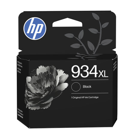 HP 934XL Cartouche d'encre noire grande capacité authentique (C2P23AE) pour HP OfficeJet 6230/6820/6830