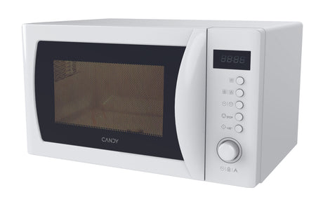 Micro-ondes Candy Idea CMWA20SDLW 700W Digital 20L Blanc - Fonction Décongélation - 5 Niveaux de Puissance - 8 Menus Automatiques