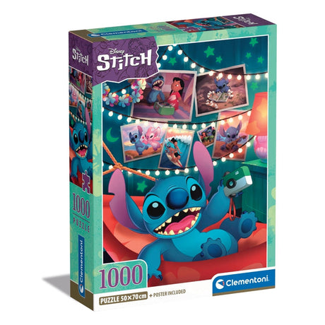 CLEMENTONI - Compact 1000 pieces - Stitch