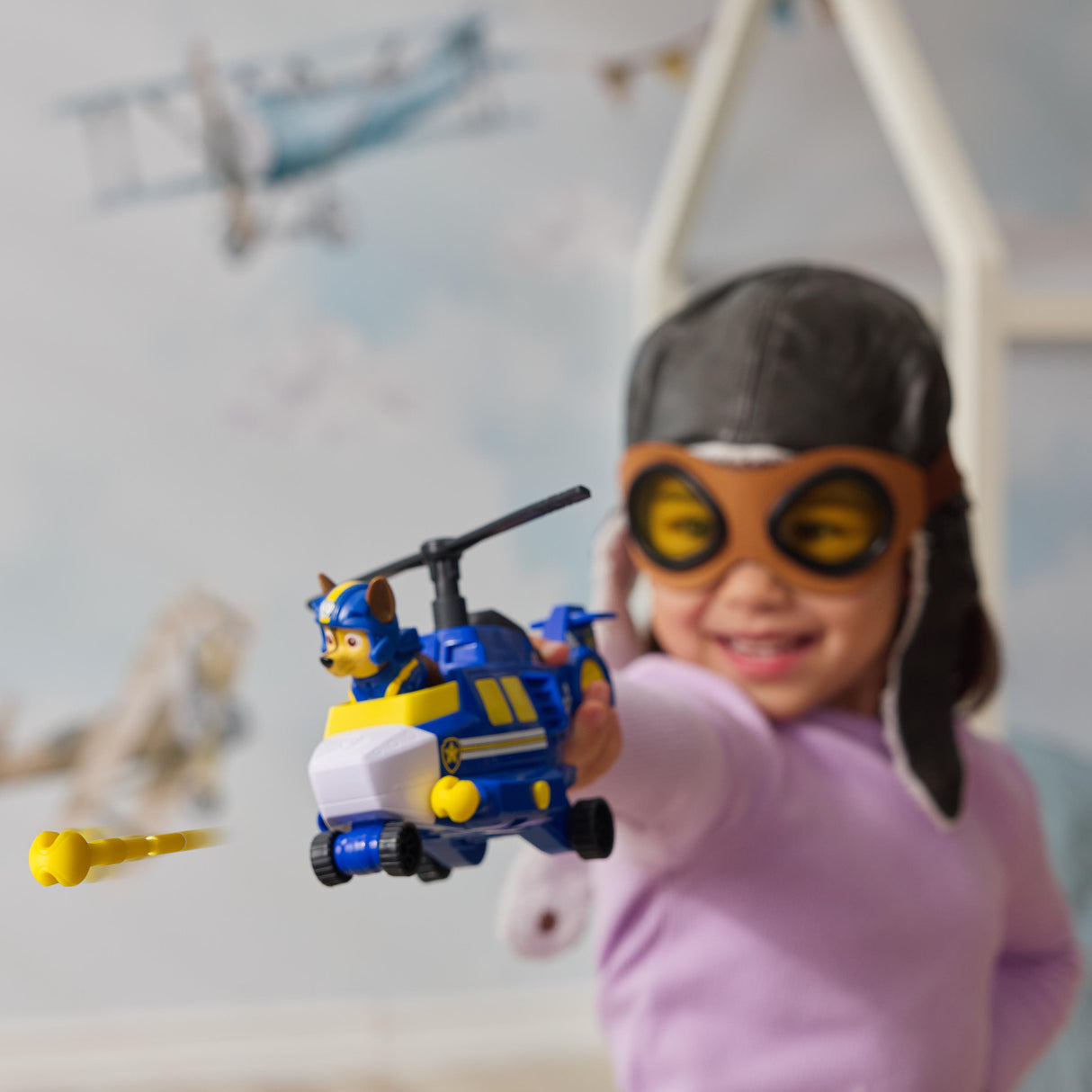 SPIN MASTERVÉHICULE + FIGURINE CHASE AIR RESCUE La Pat' Patrouille