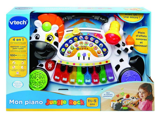 VTECH BABY - Jungle Rock - Piano Zebre - Jouet Musical Enfant
