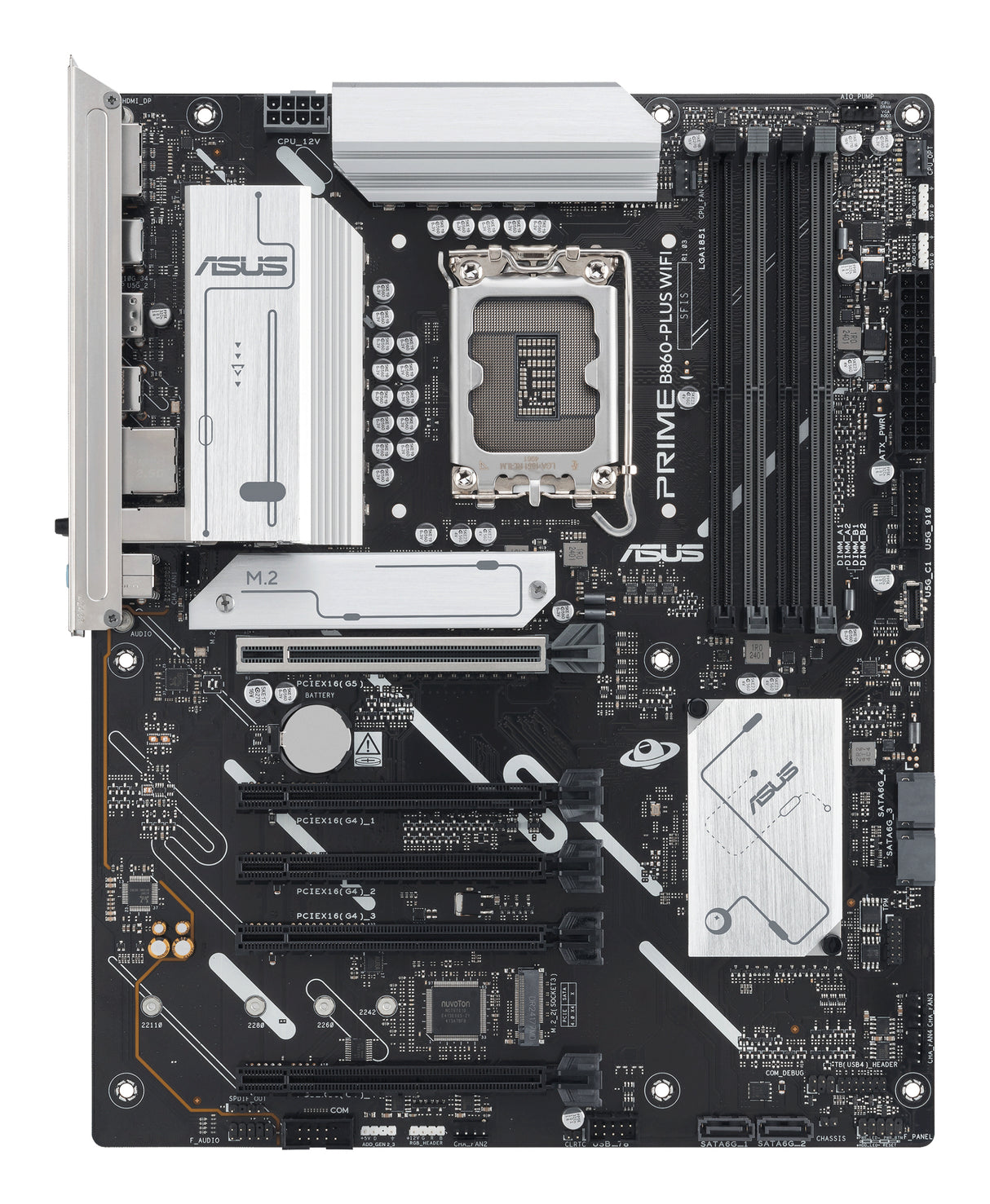 Carte mere - ASUS - PRIME B860-PLUS WIFI - Intel B860 LGA 1851 (Socket V1) ATX