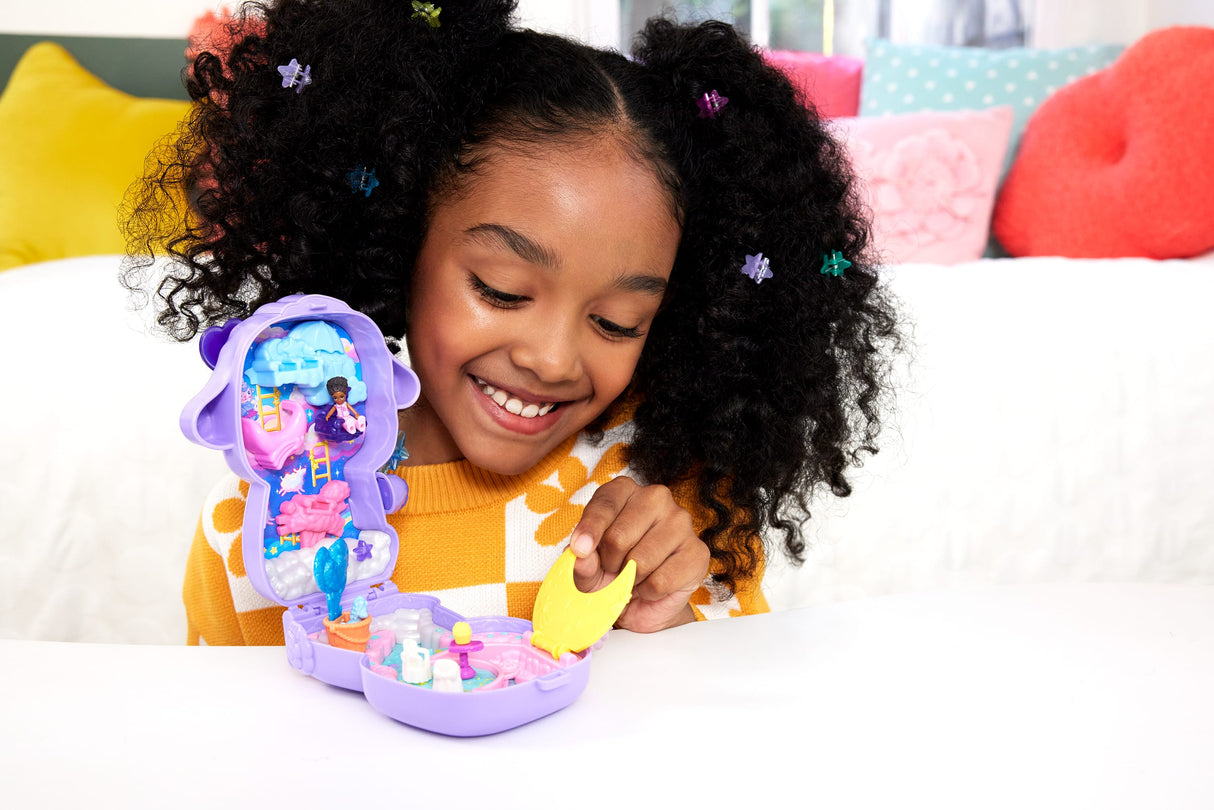 Polly Pocket - Coffret Au pays des reves - Mini-figurine et licorne - Polly Pocket - JCB15