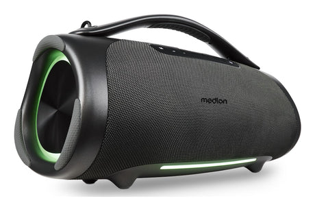 Enceinte Bluetooth - MEDION - XL - 100W RMS - Autonomie 30h - Protection IPX7 - RGB