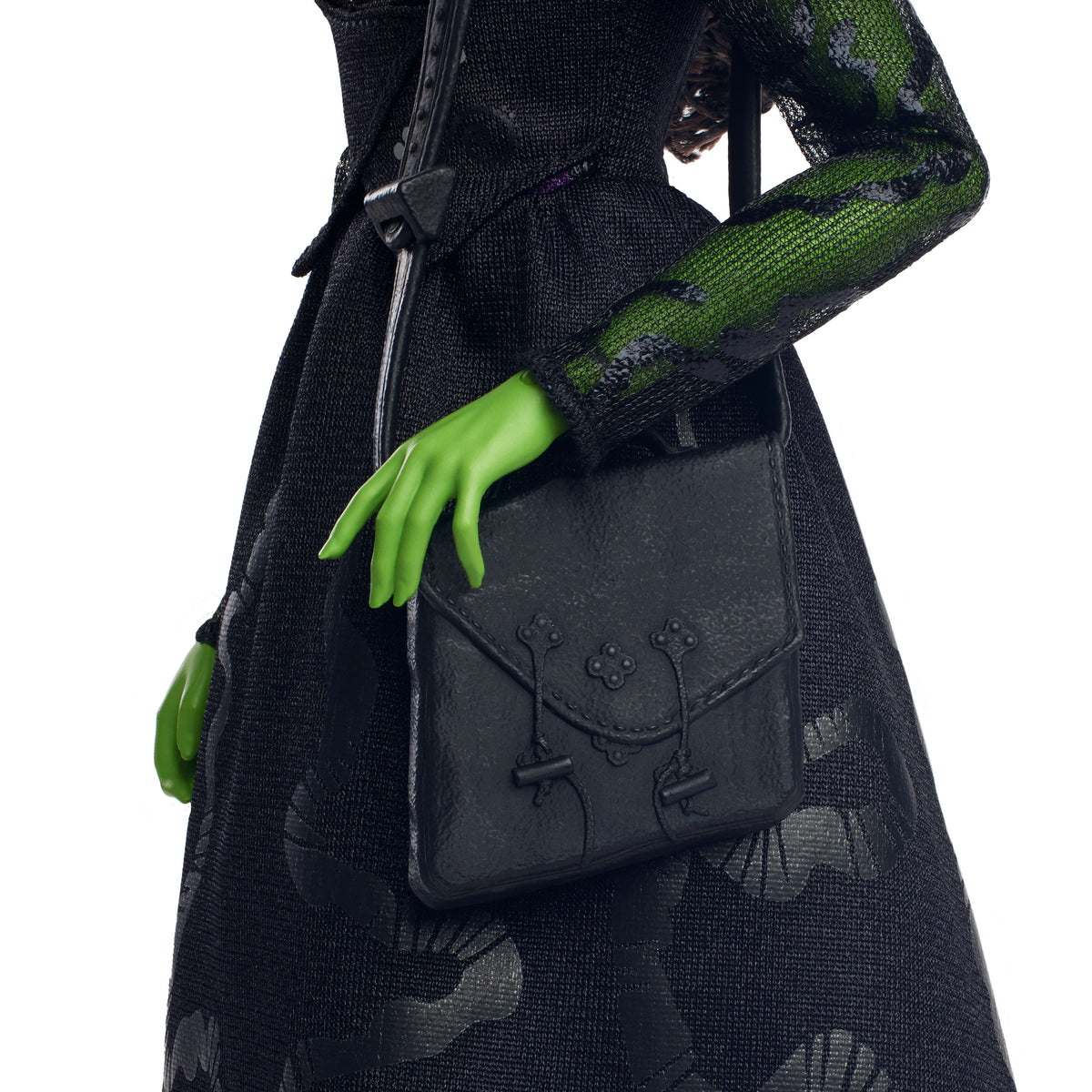 Mattel-Wicked-Poupée Elphaba avec accessoires et habillages amovibles - Wicked - HXT62